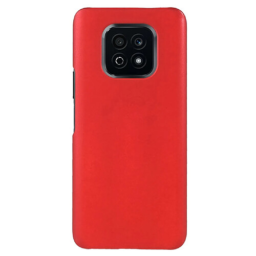 Coque en TPU antichoc, caoutchouté, anti-rayures rouge pour votre Honor Play 5 Youth