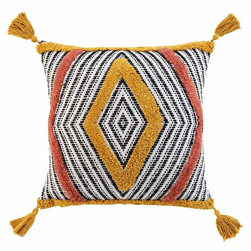 Paris Prix Coussin Déco Imprimé Teranga 40x40cm Terracotta