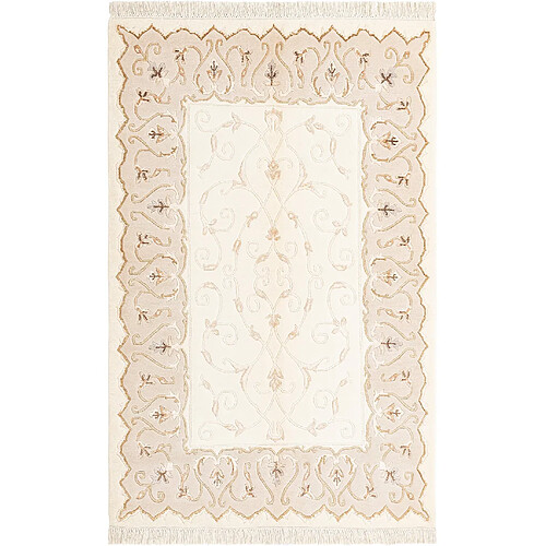 Vidal Tapis de laine 183x119 beige Darya