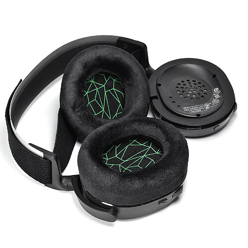 INF Coussinets d'oreille pour SteelSeries Arctis Prime/1/3/5/7/9/9X/Pro peluche douce Green