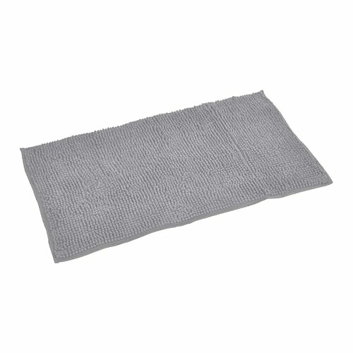 Paris Prix Tapis de Bain Microfibre Sweety 45x75cm Gris Clair