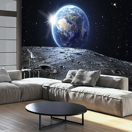 Artgeist Papier peint - View of the Blue Planet [400x280]