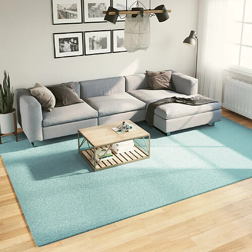 vidaXL Tapis OVIEDO à poils courts vert 240x340 cm