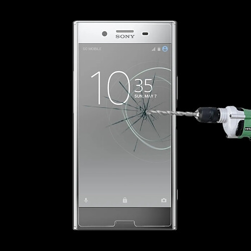 Wewoo Verre trempé pour Sony Xperia XZ Premium 0.26mm 9 H Surface Anti-Explosion-Non-plein Écran Film