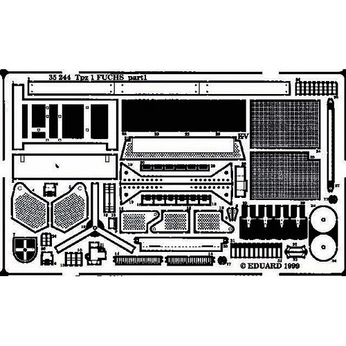 Tpz-1 Fuchs für Revell Bausatz- 1:35e - Eduard Accessories