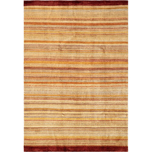 Vidal Tapis de laine 269x200 brun Juma