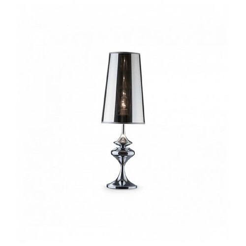 Ideal Lux Lampe de table Chrome ALFIERE 1 ampoule en métal