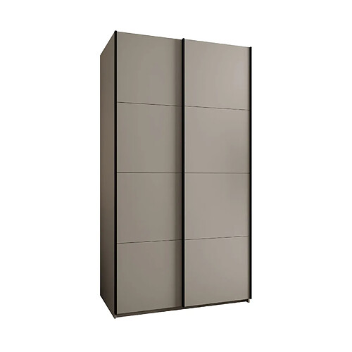 Abiks Meble Armoire à portes battantes Lux 1 245,5/130/64 2 portes