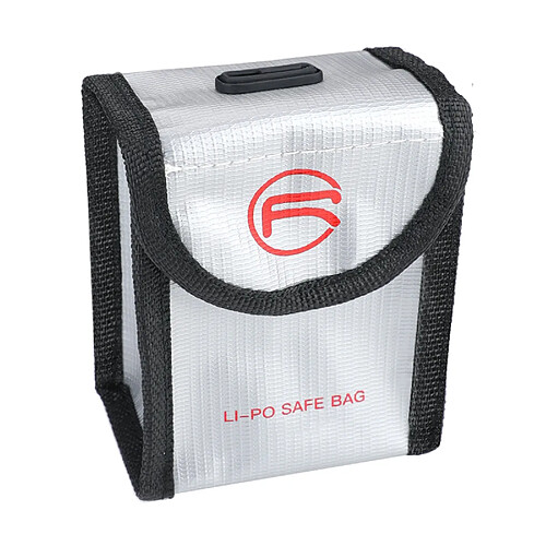 Lipo Batterie Ignifuge Explosion Preuve Sac de Rangement Garde Sûr Poche 8.5x5.8x11.5cm