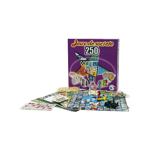 COFFRET 250 JEUX DE SOCIETE IMAGIN - 1512