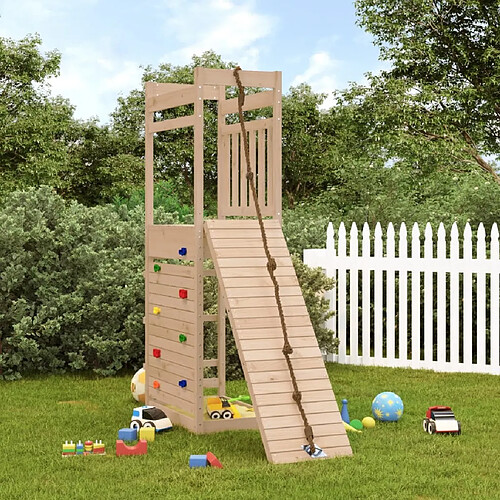 Maison Chic Aire de jeux d'extérieur | Maisonnette de jeu | Maison pour enfants bois de pin massif -GKD68713