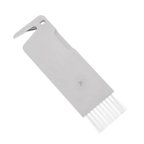 vhbw Brosse de nettoyage compatible avec Xiaomi Roborock T60, T61, T65 aspirateur robot - Brosse, blanc, plastique