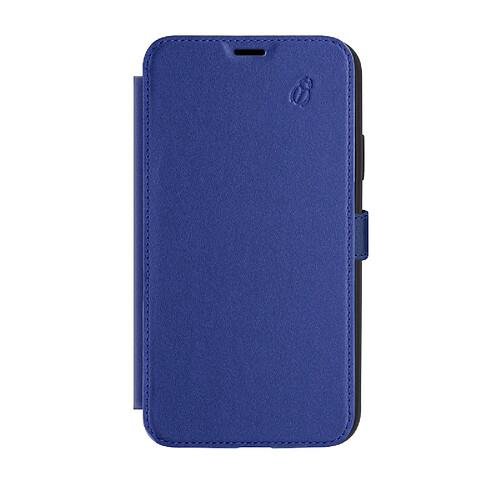 BIGBEN Coque en Cuir pour iPhone 12 / 12 Pro Bleue Beetlecase · Occasion