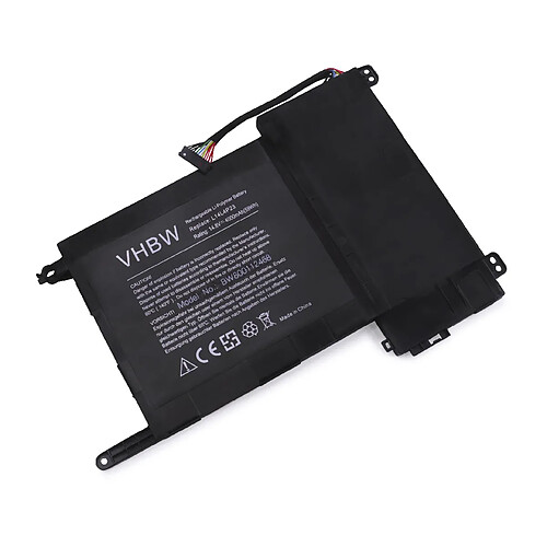 vhbw Li-Polymer Batterie 4000mAh (14.8V) pour ordinateur portable, Notebook Lenovo Eraser Y700, Y700 Touch comme L14S4P22, L14L4P23.