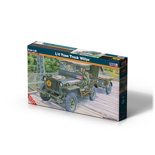 1/4 Tonn Truck 'Willys' - 1:35e - Mistercraft