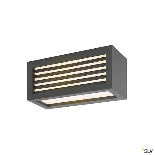 Slv Applique extérieure BOX-L, anthracite avec LED intégré, 19W, 3000K, IP54