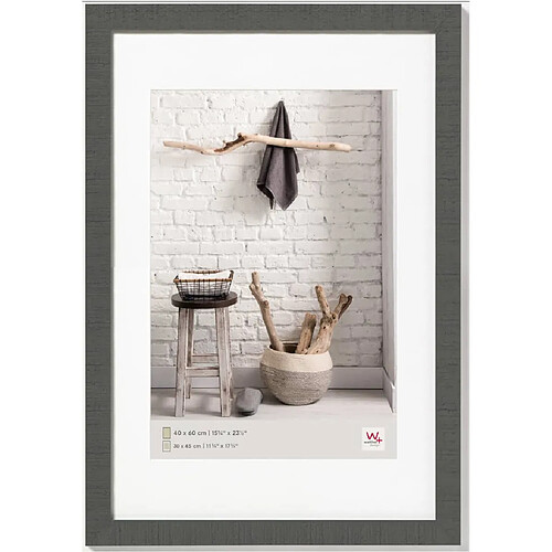 Walther Design Cadre photo Home 50x70 cm Gris