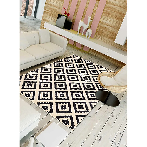 Dezenco Tapis de Salon tapis Moderne Design EMIWARN -