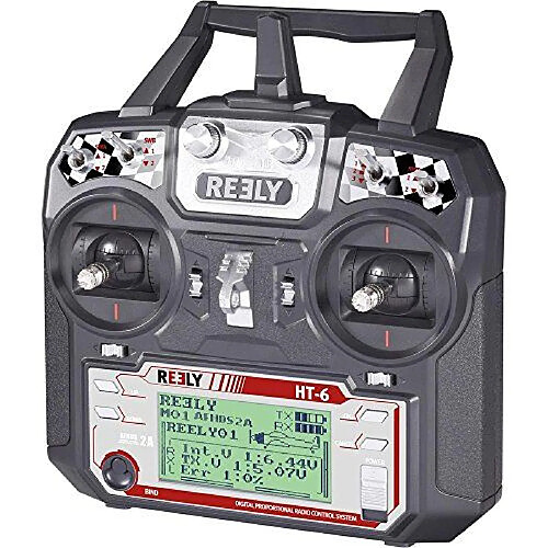 Radiocommande manuelle Reely HT-6 avec récepteur 2,4 GHz Nombre de canaux: 6