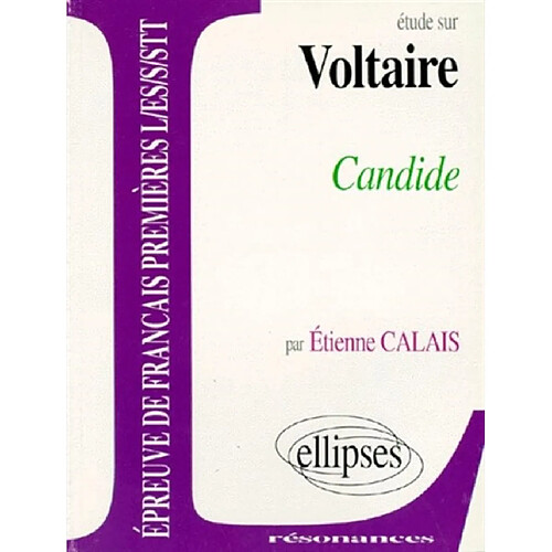 Etude sur Voltaire : Candide · Occasion