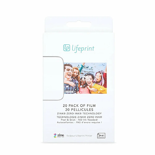 Lifeprint 3x4.5`` Opt Film 20Pcs Pack