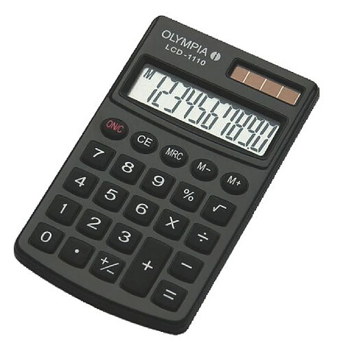 Calculatrice Olympia LCD-1110 noir