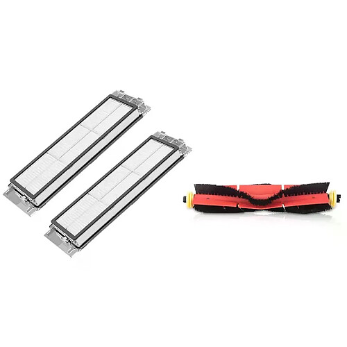 Filtres HEPA AD 2 pour Robot Xiaomi S50 S51, avec brosse principale amovible, pour Roborock T4/T6/S6