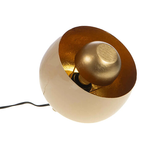 Amadeus Lampe à poser Samuel Crème Ø 21 cm