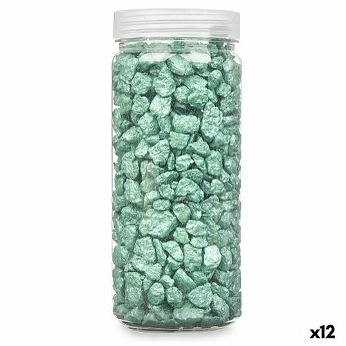 Gift Decor Pierres Décoratives Vert 10 - 20 mm 700 g (12 Unités)