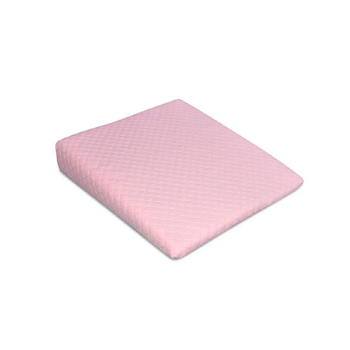 Lait anti-crachage bébé oreiller bébé triangle pente pneumée pente d'alimentation oreiller mousse mousse bébé oreiller-rose