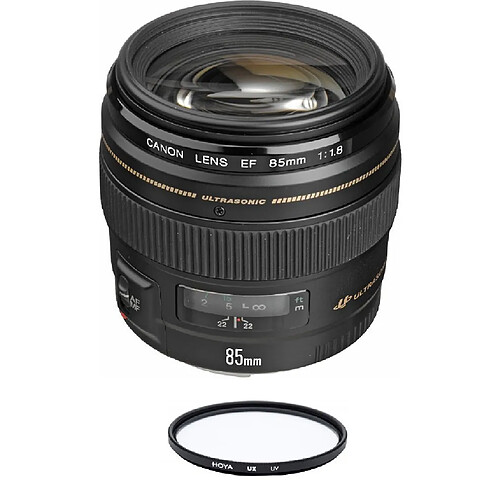 CANON EF 85mm F1.8 USM + HOYA UX UV 58mm Filter