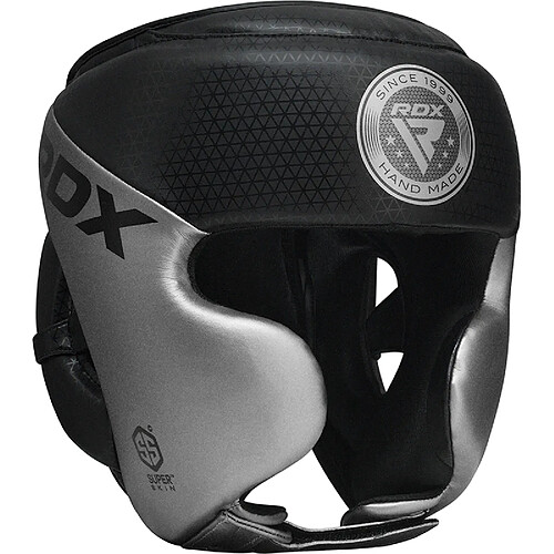 RDX Sports RDX L1 Mark Pro Casque de Protection d'entraînement S Argent Cuir PU - RDX - HGM-PTTL1S-S