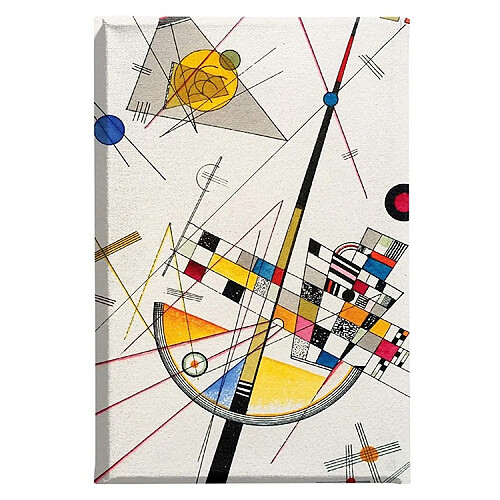 EPIKASA Impression sur Toile Kandinsky Delicate Tension