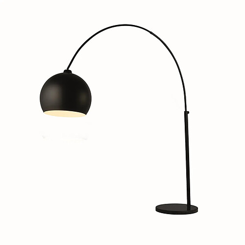 Searchlight Lampadaire Arc, Noir Mat