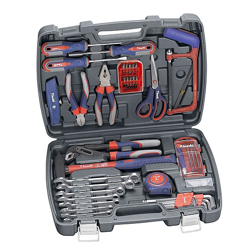 Kwb Coffret à outils - 65 pièces - Les essentiels