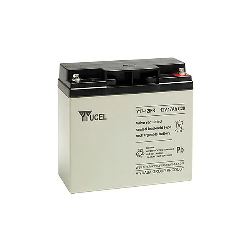 Batterie plomb étanche Y17-12FR Yuasa Yucel 12v 17ah