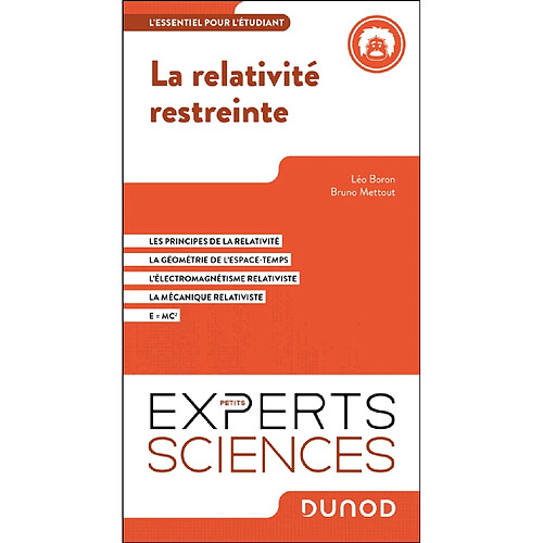 La relativité restreinte : l'essentiel pour l'étudiant