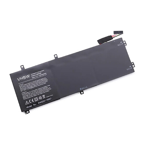 vhbw batterie compatible avec Dell Precision M5510, M5520, P56F002, P83F001 laptop (4600mAh, 11,4V, Li-Polymère, noir)