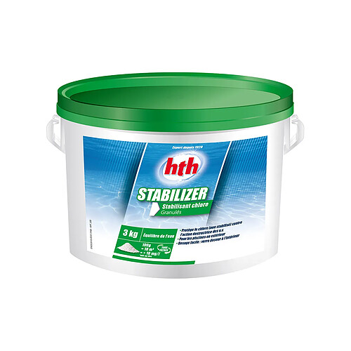 Stabilisant granulés Stabilizer 3 kg - HTH