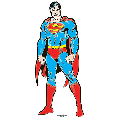 Star Cutouts Figurine en carton Superman DC (Mini Format) - Haut 92 cm