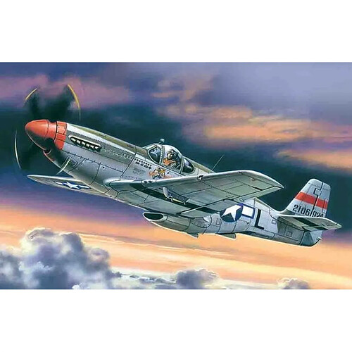 Mustang P-51C American Fighter - 1:48e - ICM