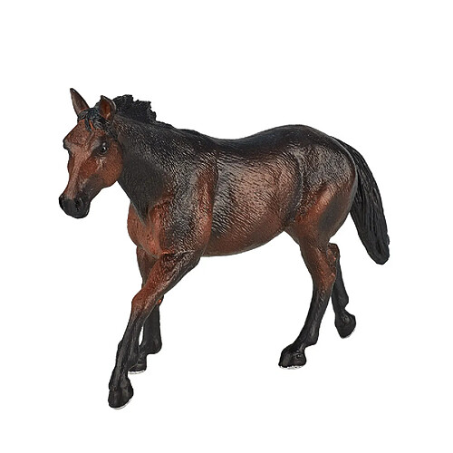 Figurine cheval marron foncé Mojo 387151