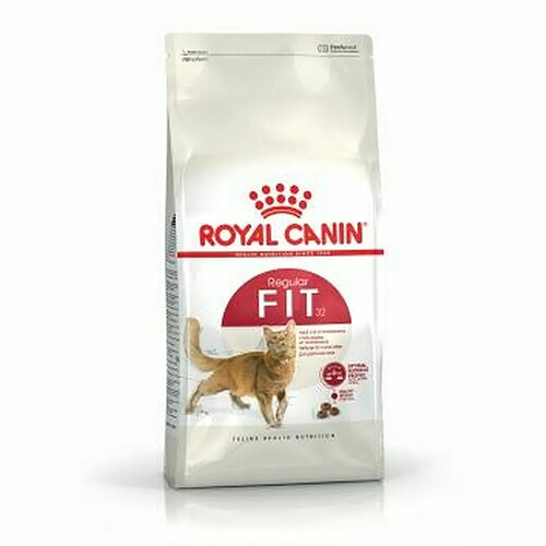 Aliments pour chat Royal Canin Regular Fit 32 Adulte Maïs Oiseaux 400 g