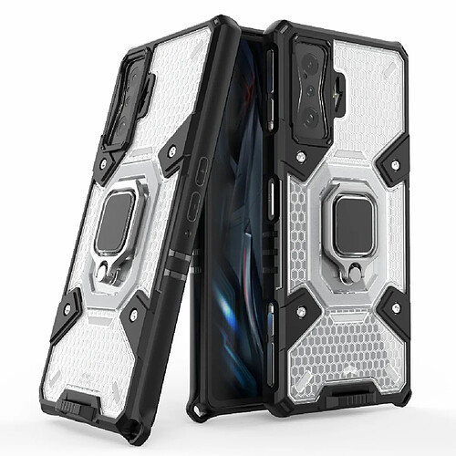 Coque en TPU anti-chocs avec béquille, blanc pour votre Xiaomi Redmi K50 Gaming