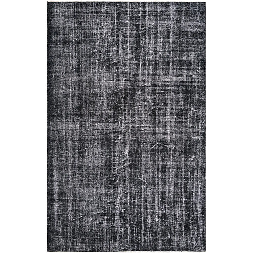 Vidal Tapis de laine 305x193 noir Ultra Vintage