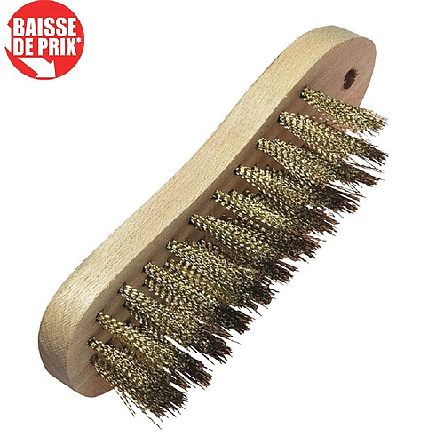 Brosse Wolfcraft violon fil laitonné