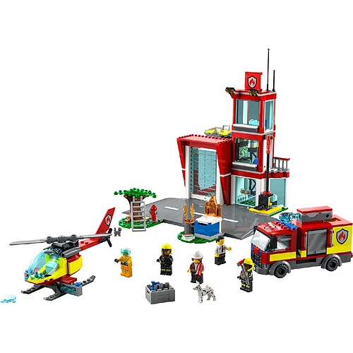 LEGO La caserne des pompiers