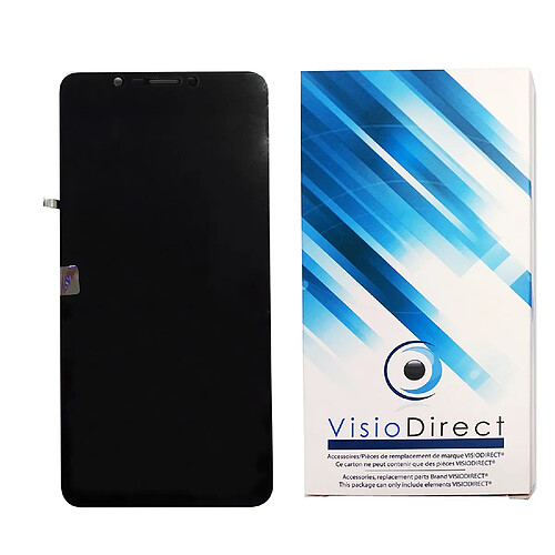 Visiodirect Écran complet pour Wiko Tommy 2 Plus - Noir