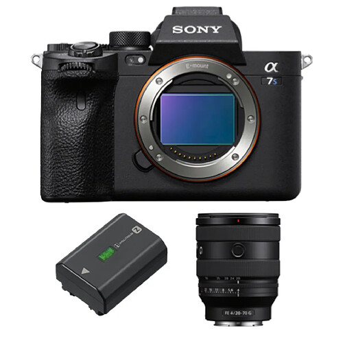 Sony Alpha A7S III Boîtier +FE 20-70mm f4 G + Sony NP-FZ100