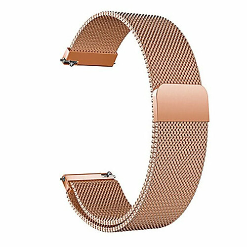 Bracelet Milanese Boucle Magnétique Phonecare pour Amazfit Bip 5 - Rose